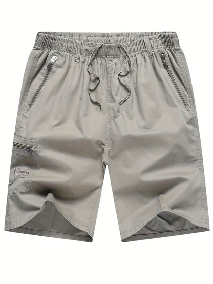 Pantaloni cargo corti leggeri con tasche