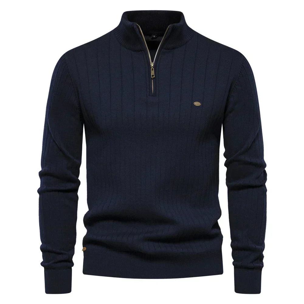 Maglione con zip