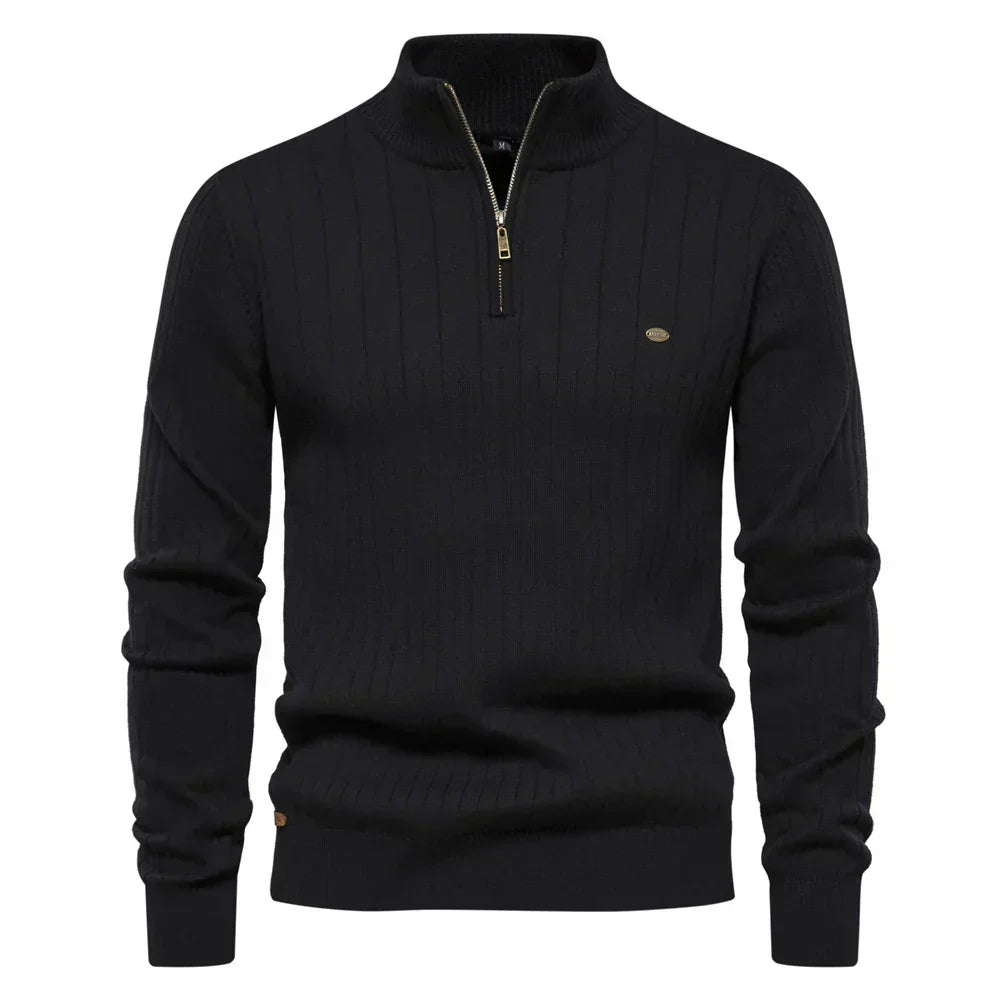 Maglione con zip