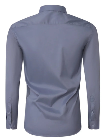 Elegante camicia a maniche lunghe con bottoni